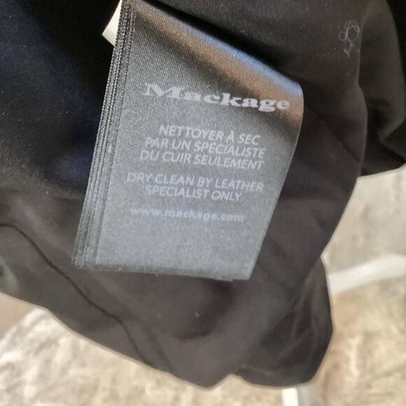 MACKAGE MONTREAL ESTELA BEIGE ZIP TRENCH COAT SIZE SMALL 1197 - Picture 8 of 10